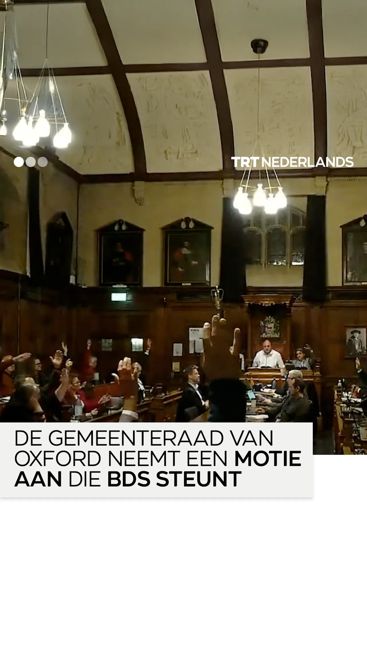De gemeenteraad van Oxford neemt de Boycot-, Desinvesterings- en Sanctiemotie tegen Israël aan