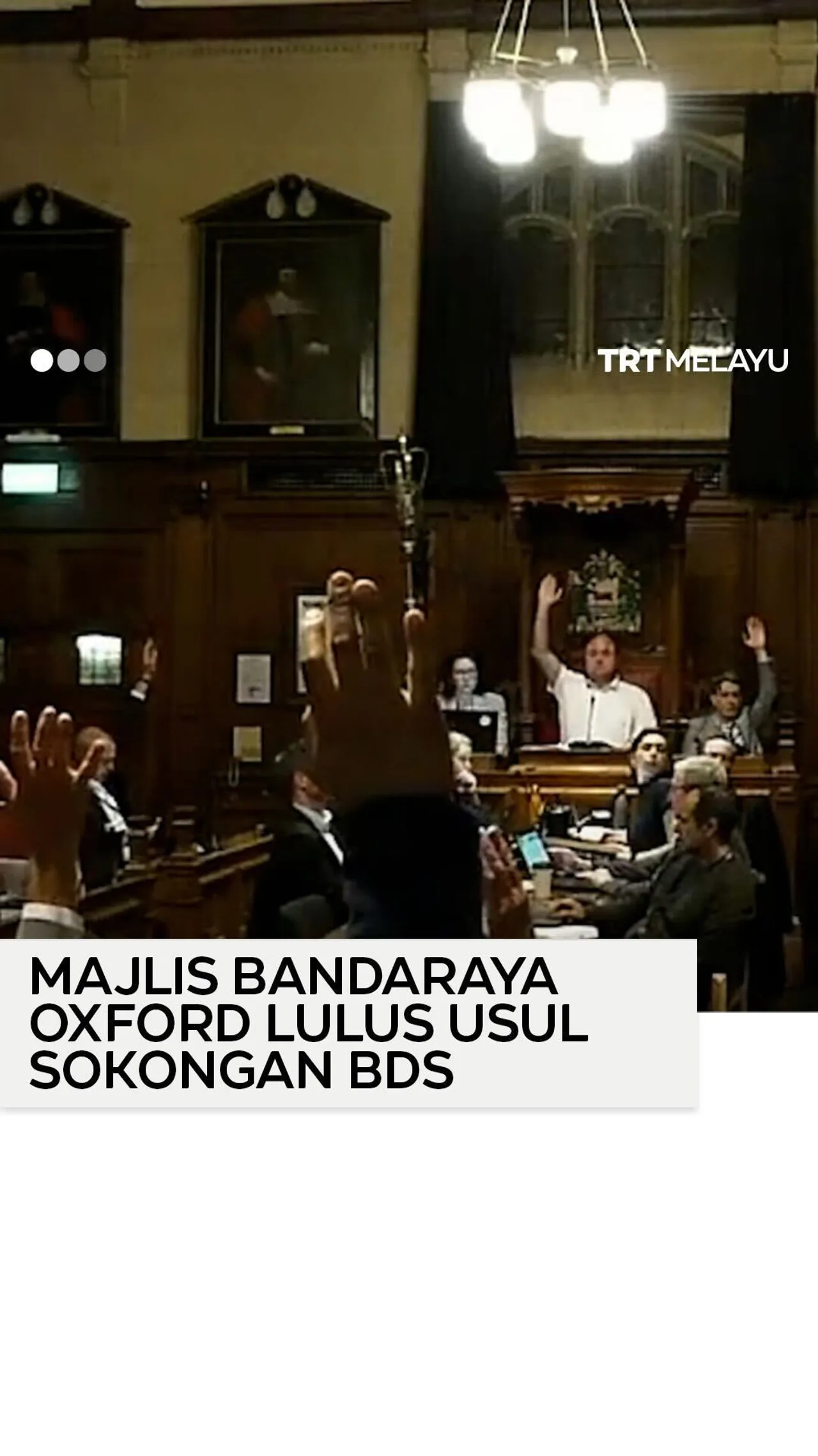 Majlis Bandaraya Oxford lulus usul sokongan BDS terhadap Israel