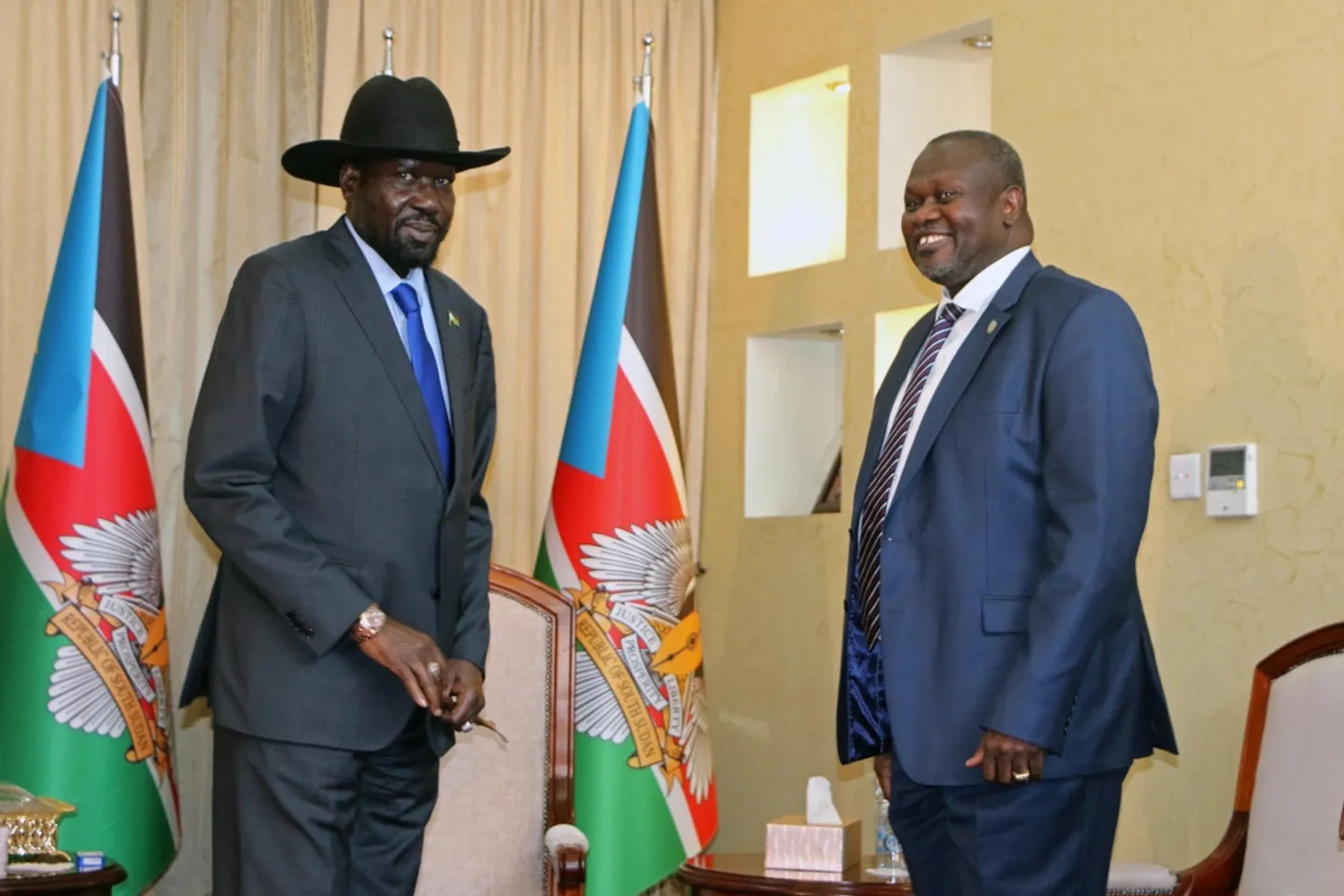South Sudan president ordered VP Machar's house arrest - government