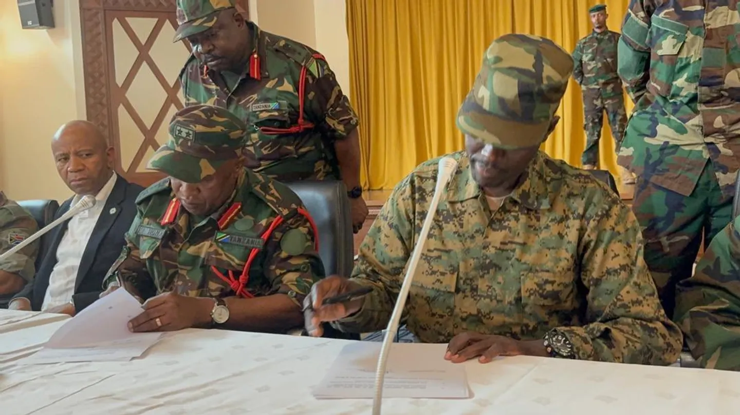 DRC crisis: Rebels reach ceasefire deal with departing African peacekeepers