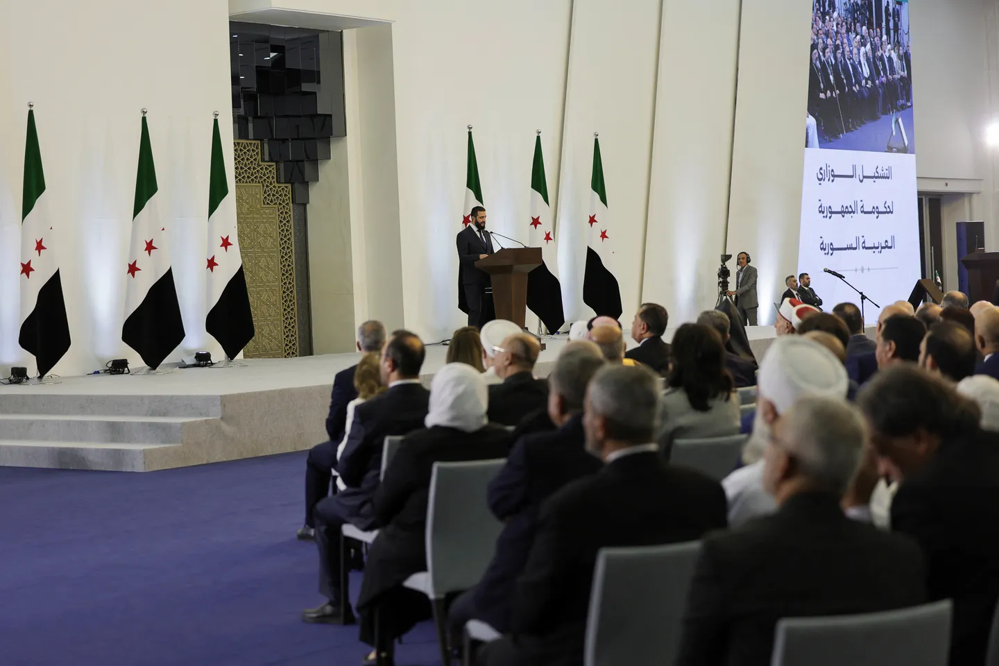 Сирияда Шара жаңы өкмөттү жарыялады