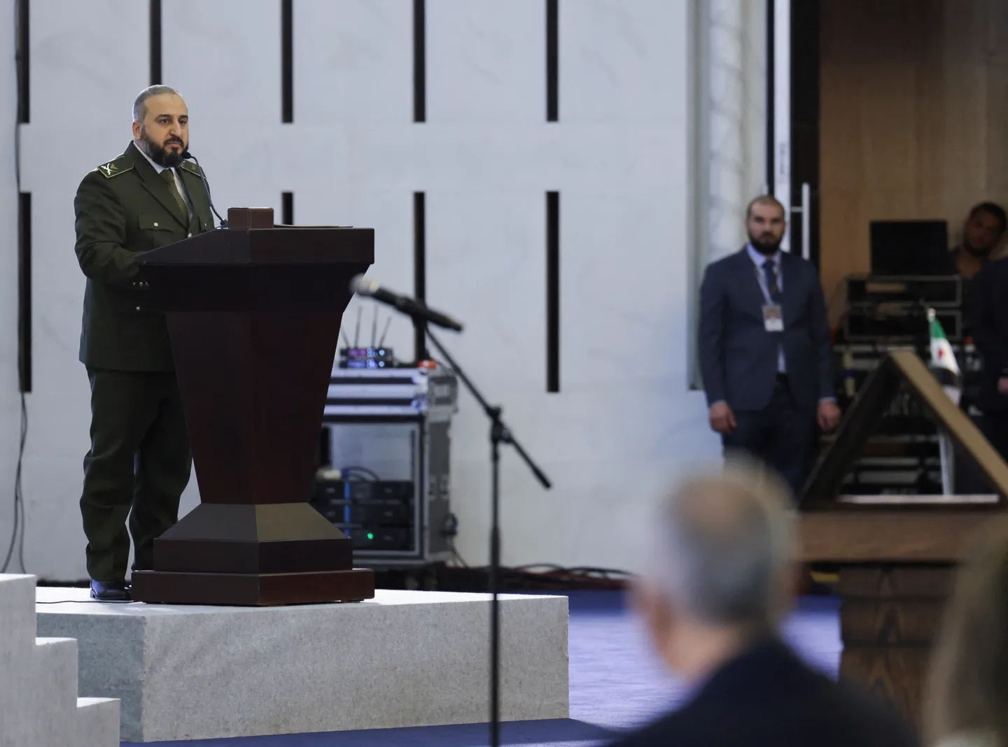 Syrian defence chief vows to build army with 'national doctrine' under unified command