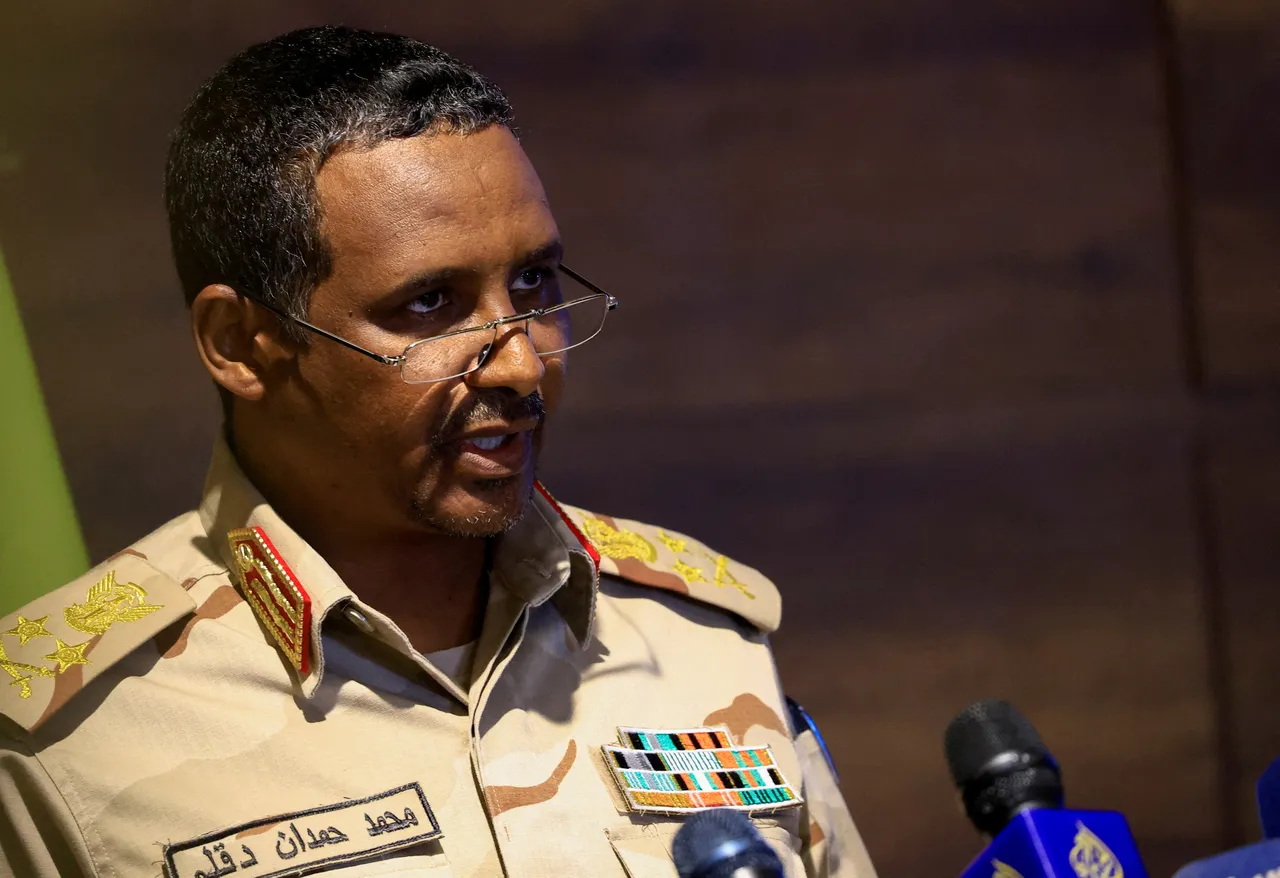 Sudan paramilitary leader Hemedti declares rival government