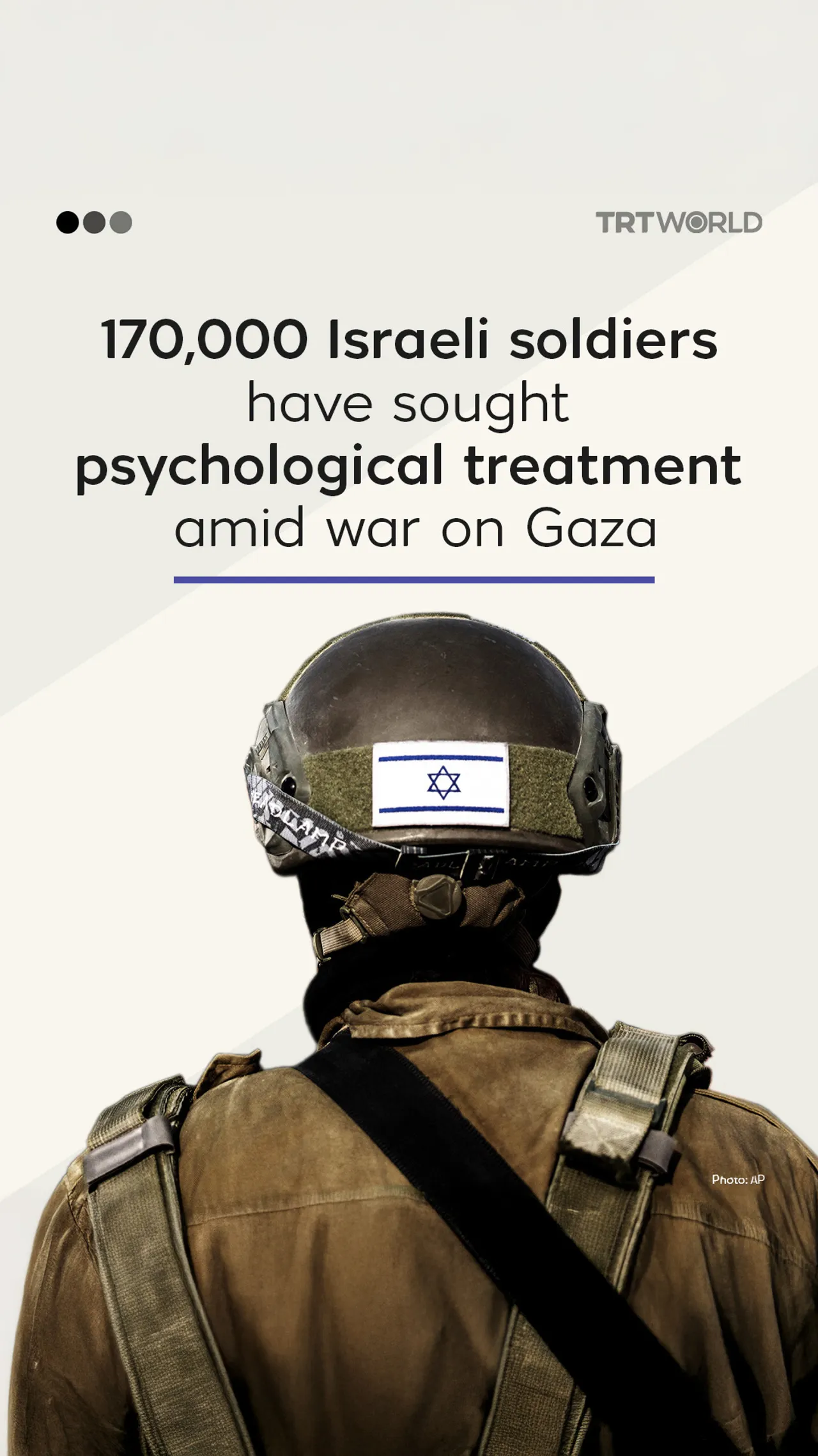 Israeli army faces a mental health crisis