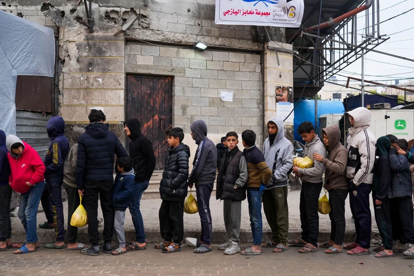 Gaza's bakeries could shut down within a week under Israel's blockade of all food and supplies