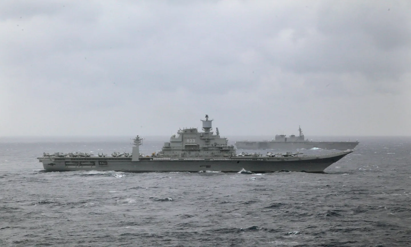 India, Russia hold joint naval exercise