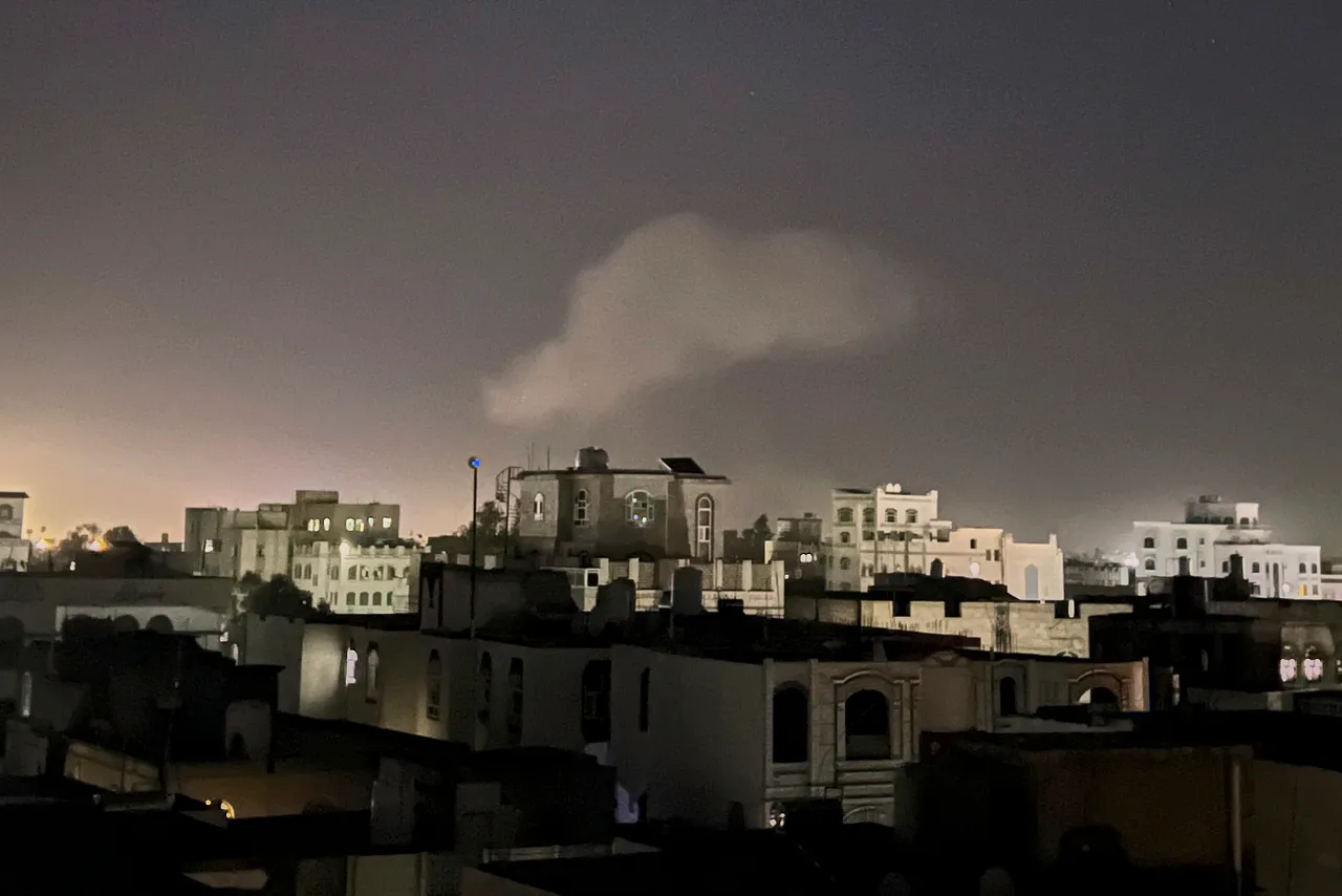 US air strikes pound Yemen's capital overnight, killing at least 1, Houthis say
