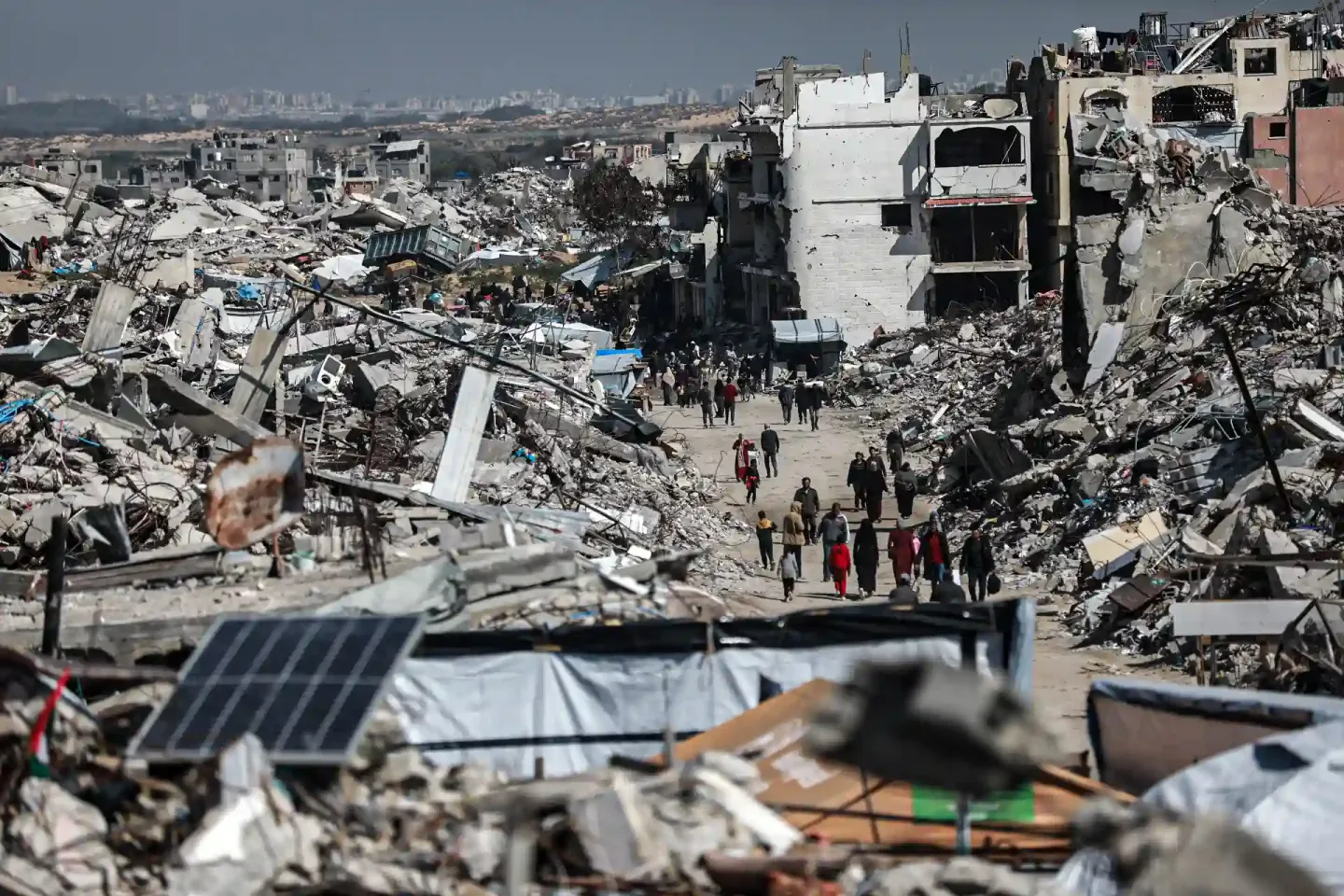 Líderes árabes rejeitam o deslocamento forçado da população de Gaza e apoiam o plano do Egito