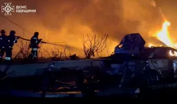 Ukraine says 'massive' Russia drone attacks hit Kiev, Odesa