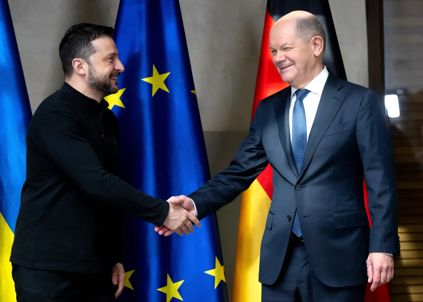 Scholz și Zelenski discută despre rolul lui Trump în realizarea păcii în Ucraina