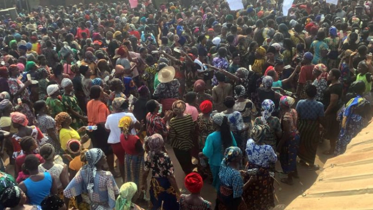 Hundreds of women protest herder violence in Nigeria's Enugu state