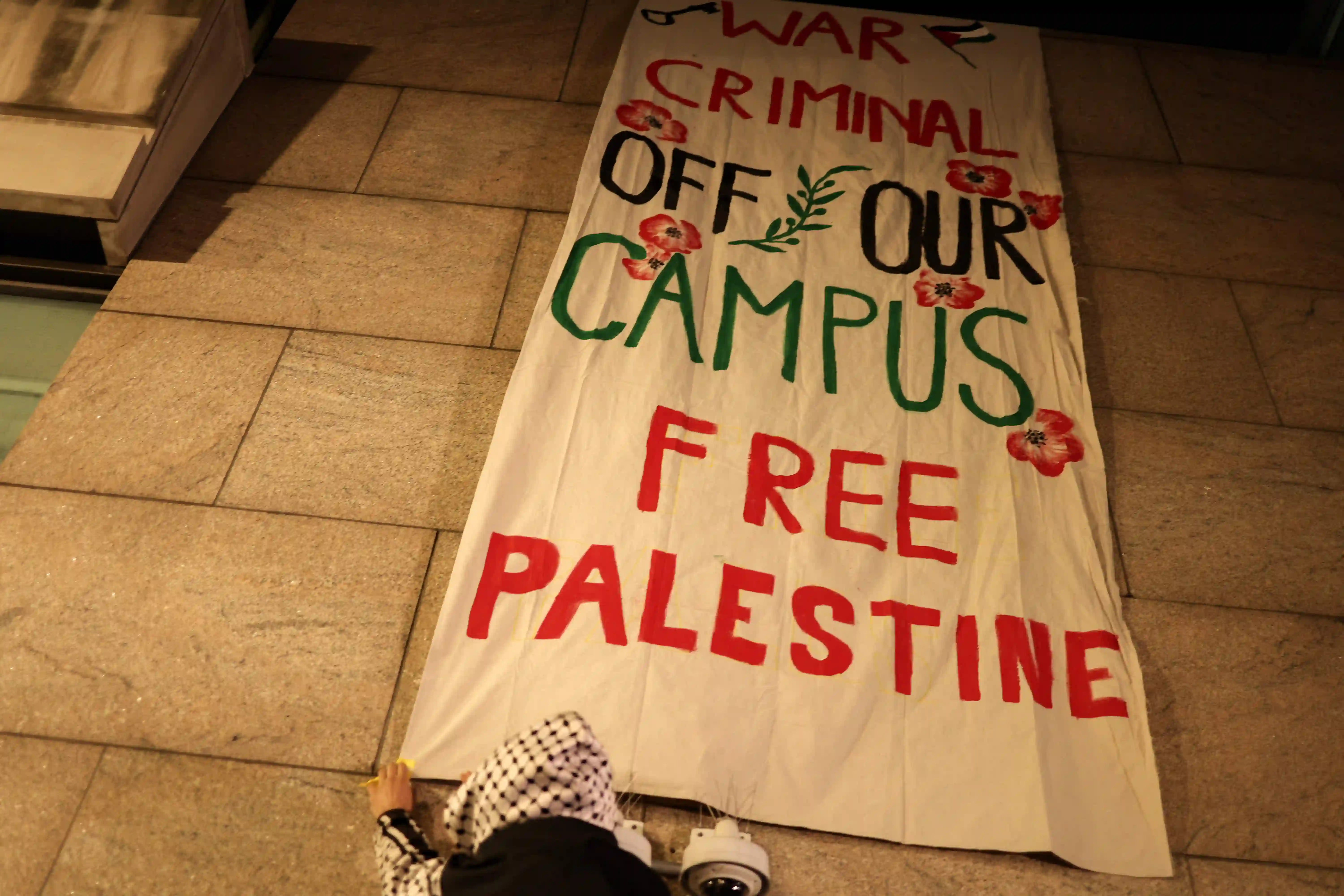 Police for New York crack down on pro-Palestine students