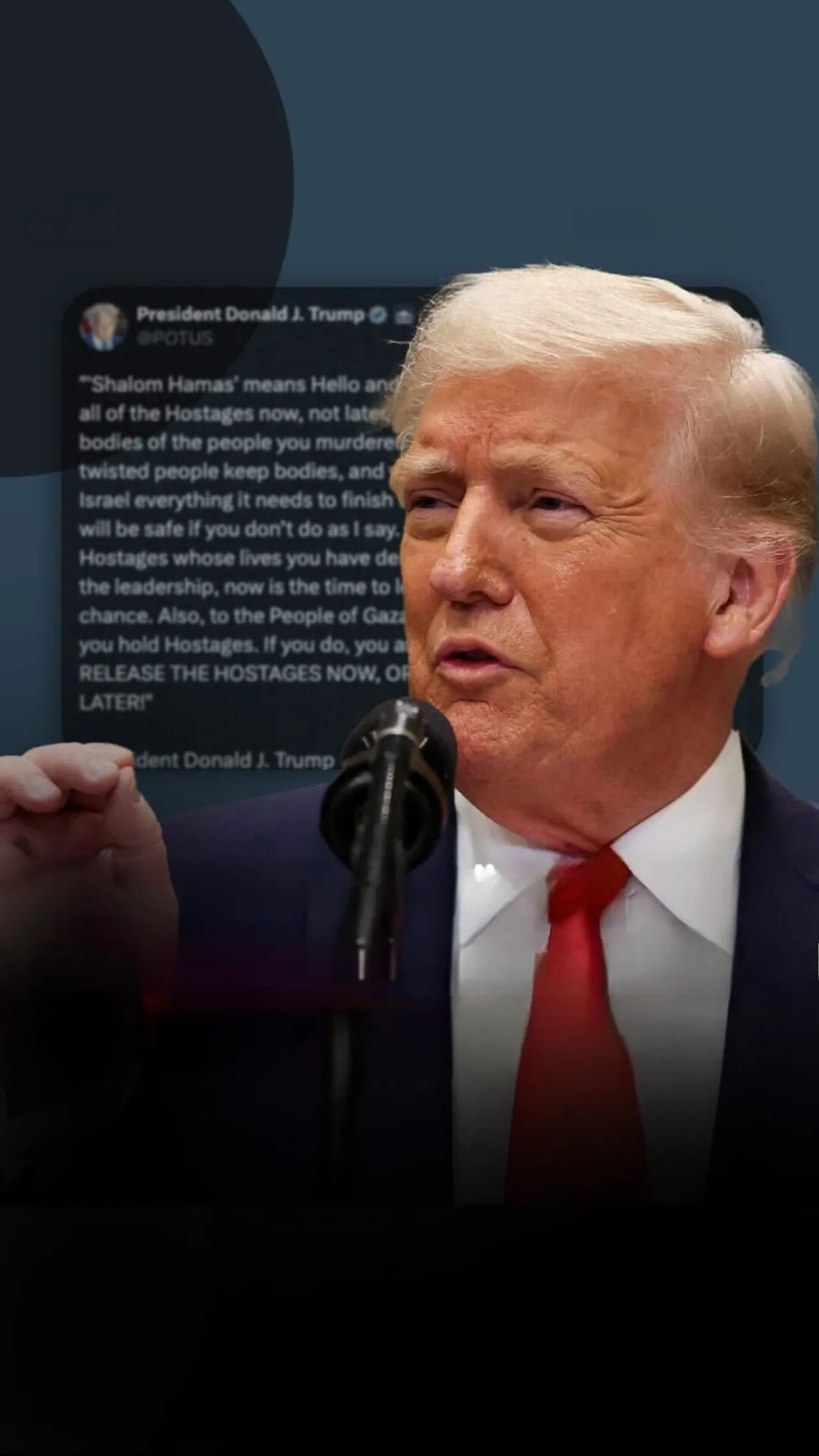 Paralajmërimi “gjenocidal” i Trumpit për “popullin e Gazës”