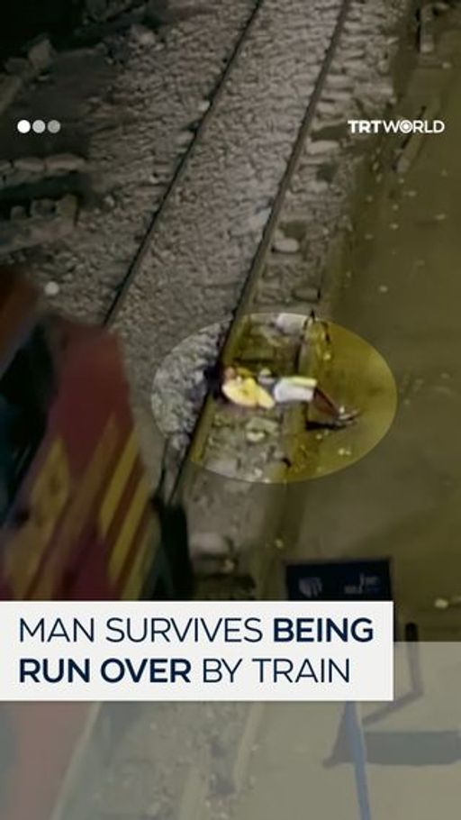 Peruvian man miraculously survives being run over by a train - TRT World