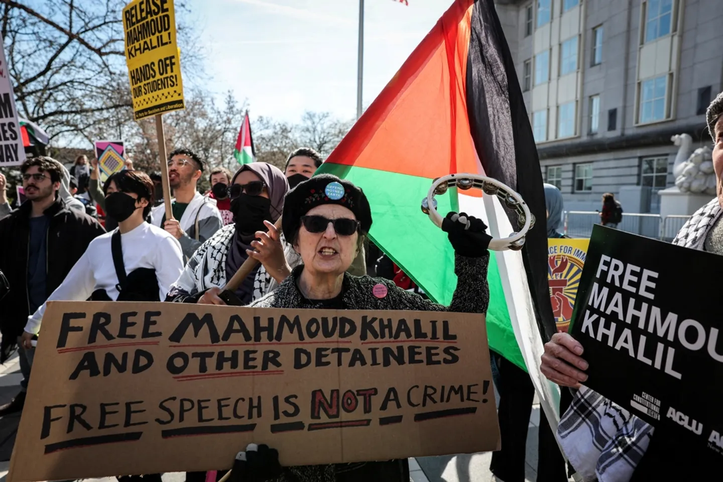 Judge rules Columbia University grad Mahmoud Khalil's case to remain in New Jersey