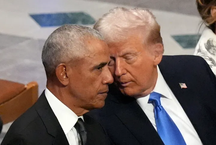 Trump says he would 'love' to run against Obama in 2028