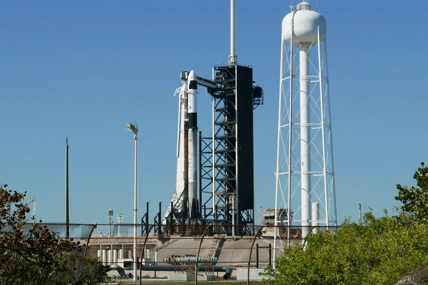 SpaceX launches first-ever human mission to orbit Earth’s poles