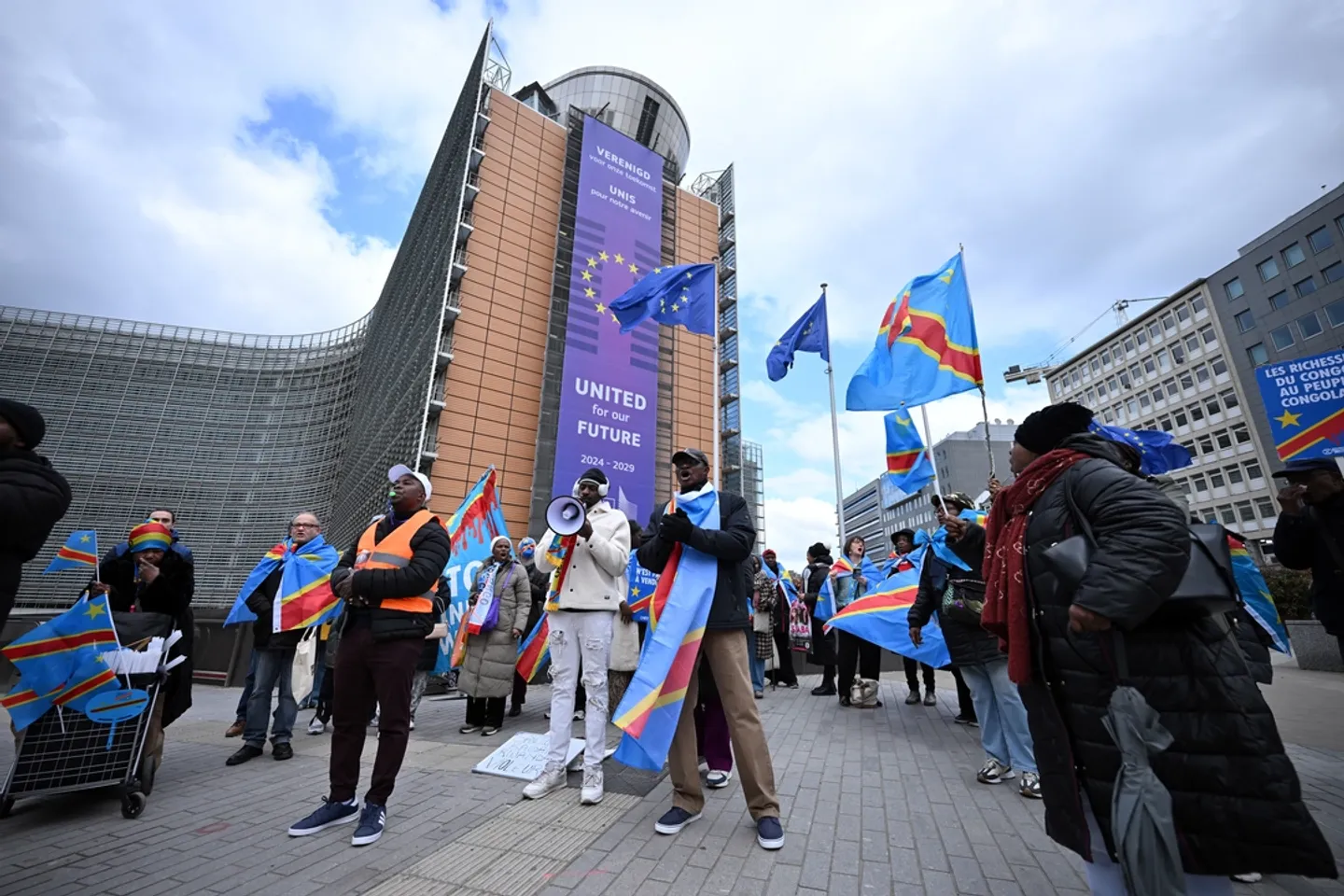 Bruxelles: la jeunesse congolaise manifeste pour la résistance de son pays