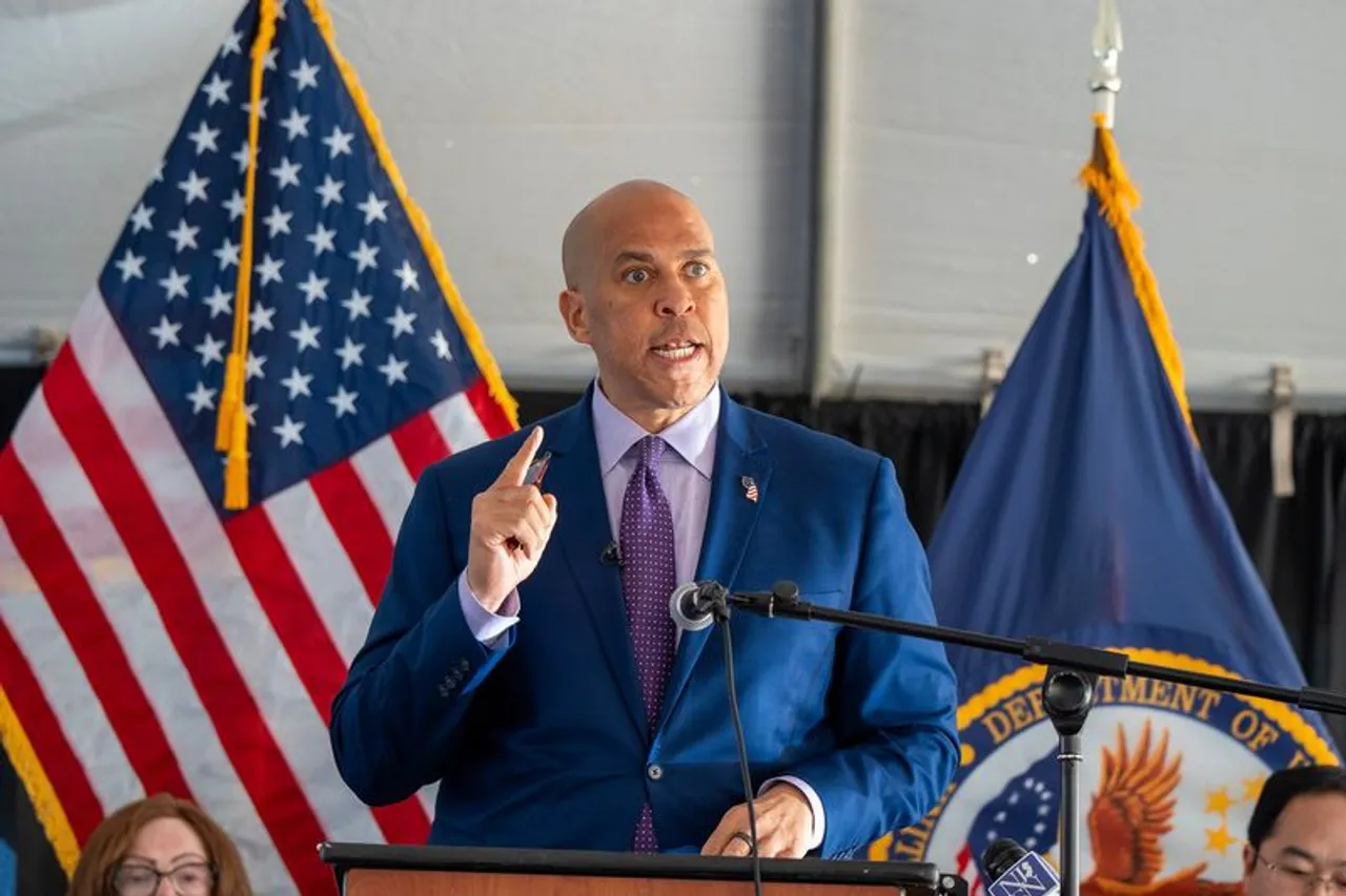 US Senator Cory Booker delivers record-breaking anti-Trump speech that lasts for 25 hours