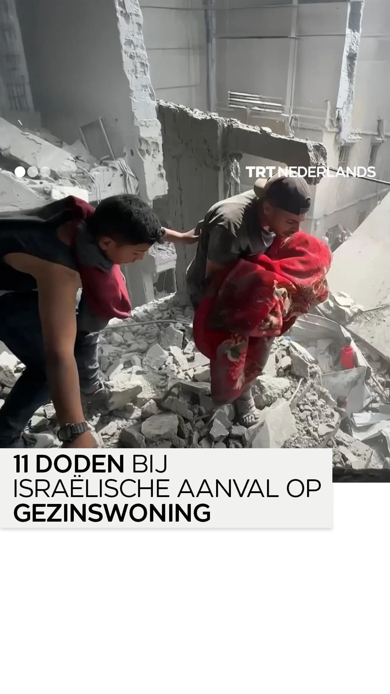 Ten minste 11 doden, 35 gewonden bij Israëlische aanval op gezinswoning in Gaza