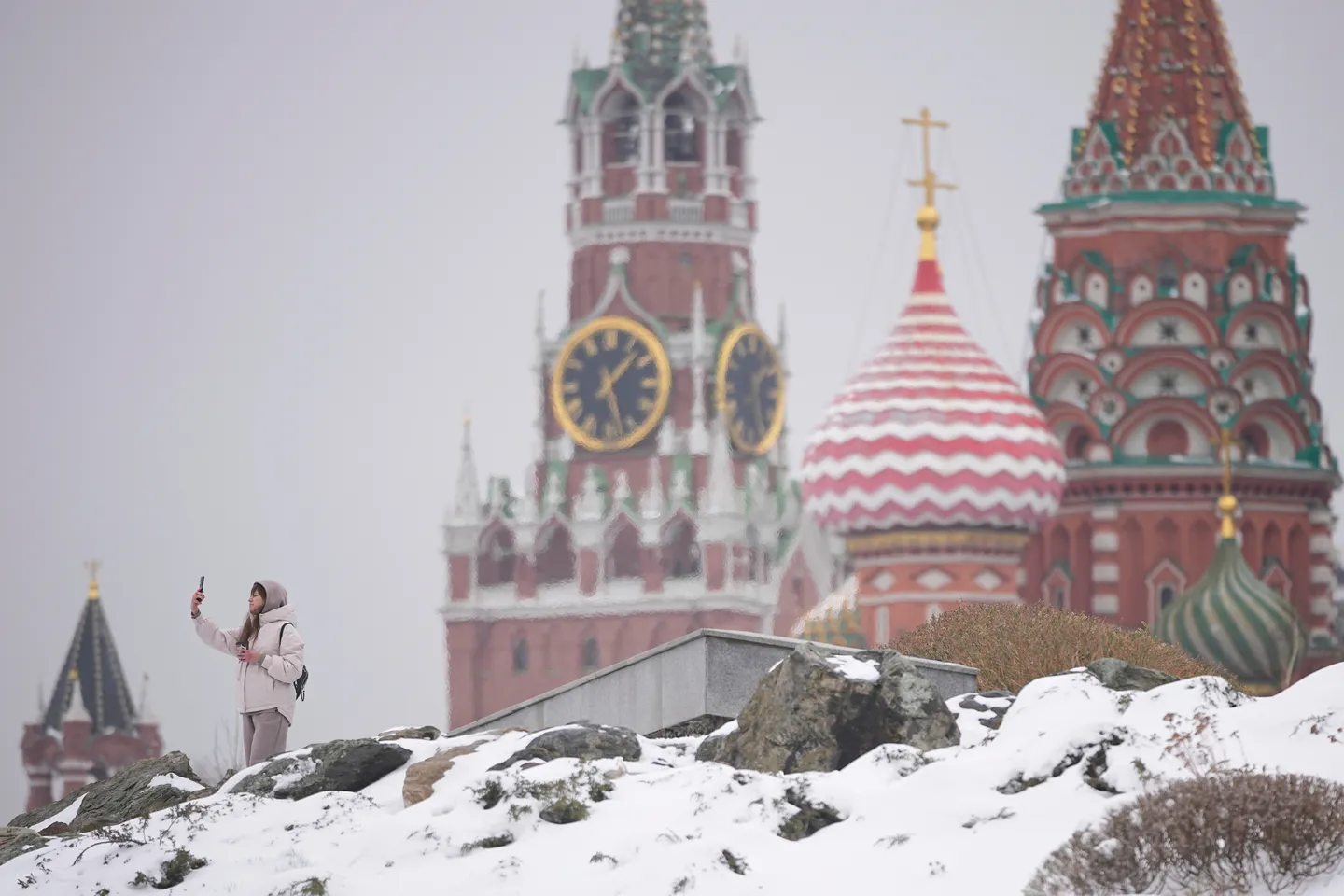 Pao prvi snijeg ove sezone u Moskvi