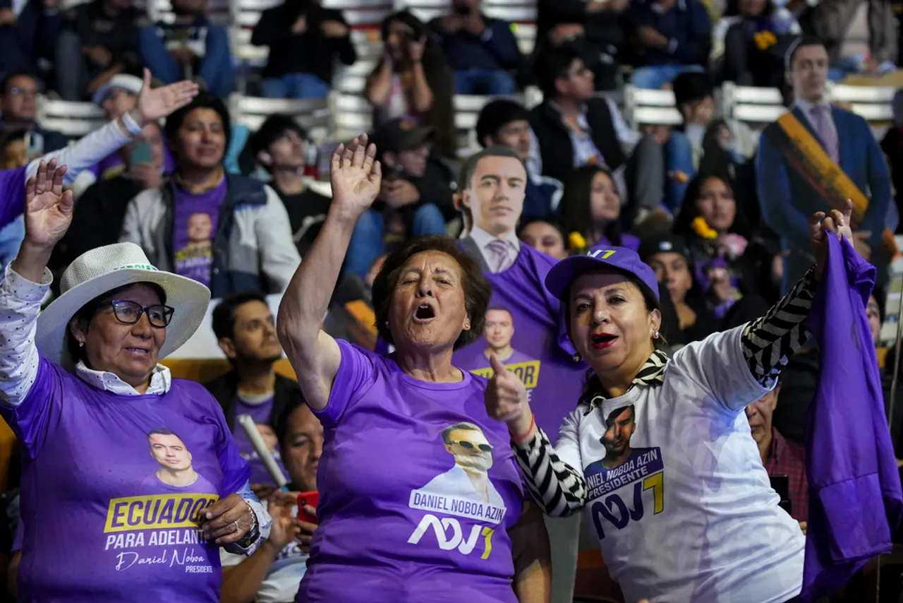 Ecuador goes to the polls in razor-tight presidential runoff