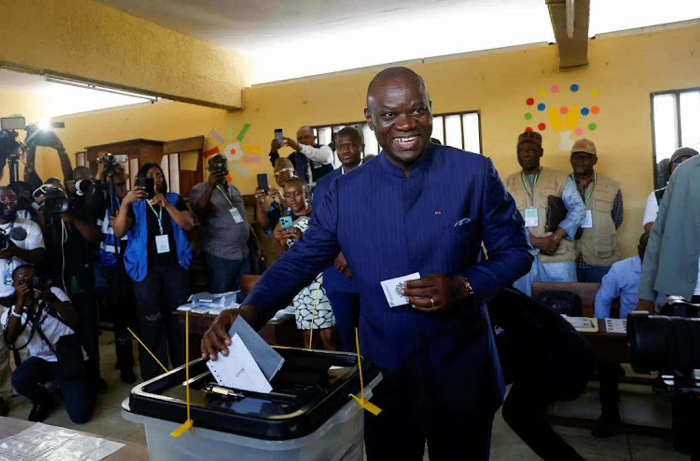 Gabon’s Brice Oligui Nguema wins first post-coup election by landslide