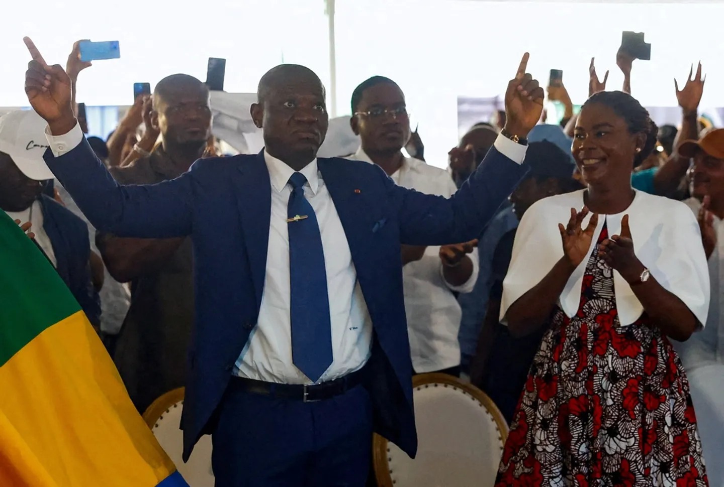 Gabon: Oligui Nguema donné vainqueur de la présidentielle