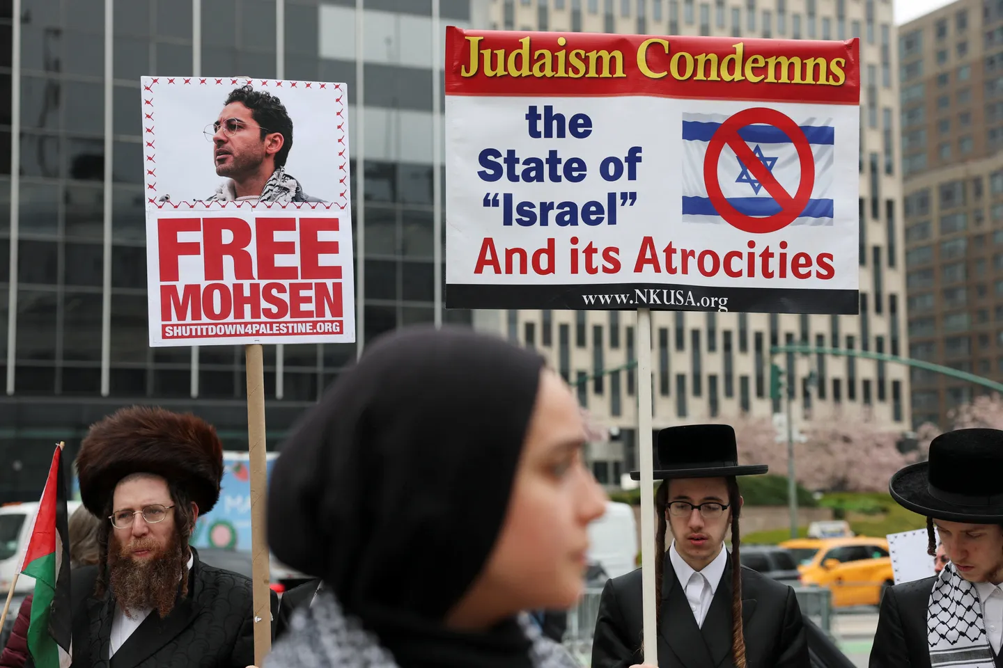 Махмуд Халил сот отырысы алдында қоғамға үн қатты