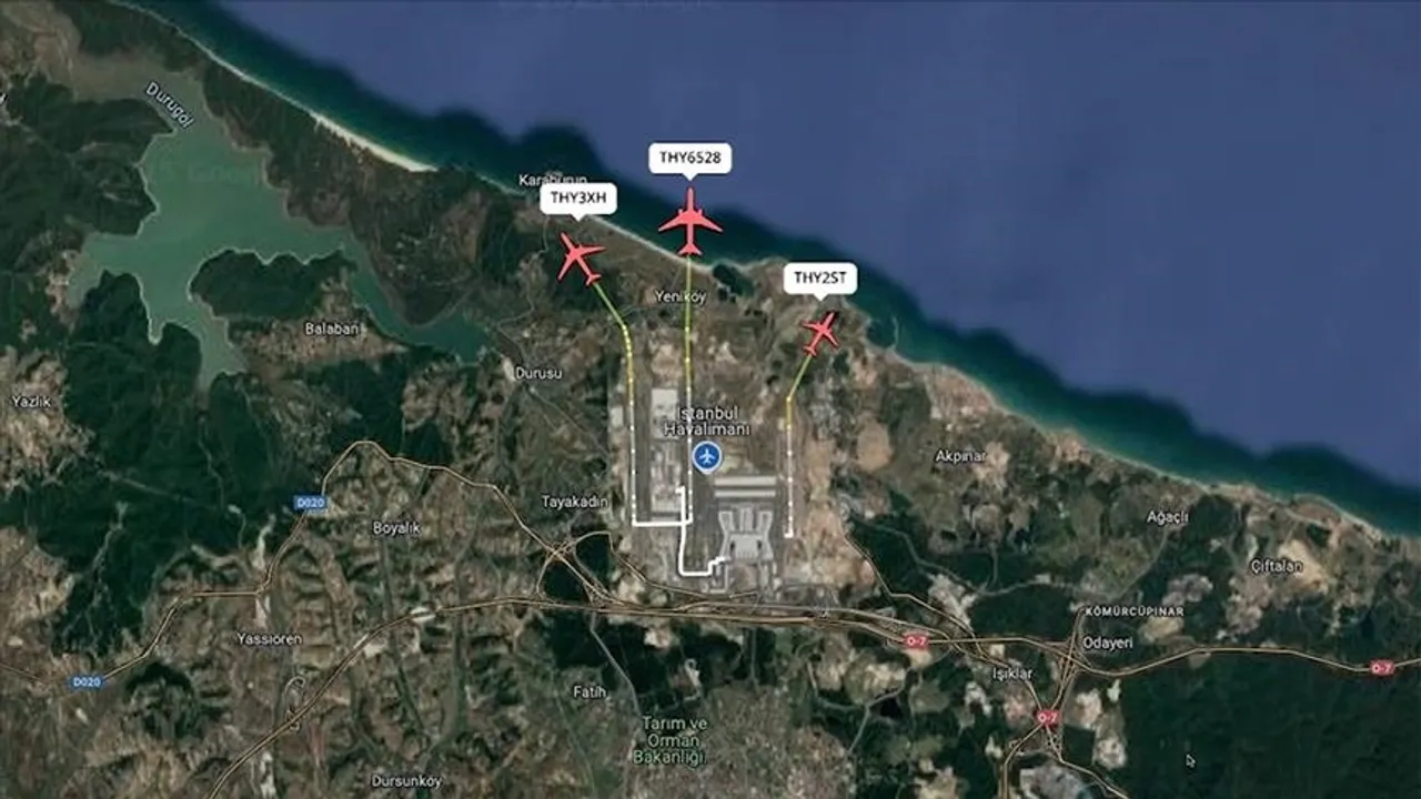 Filin Jirgin Sama na Istanbul ya zama na farko da ya ƙaddamar da titin jirgi guda uku a Turai