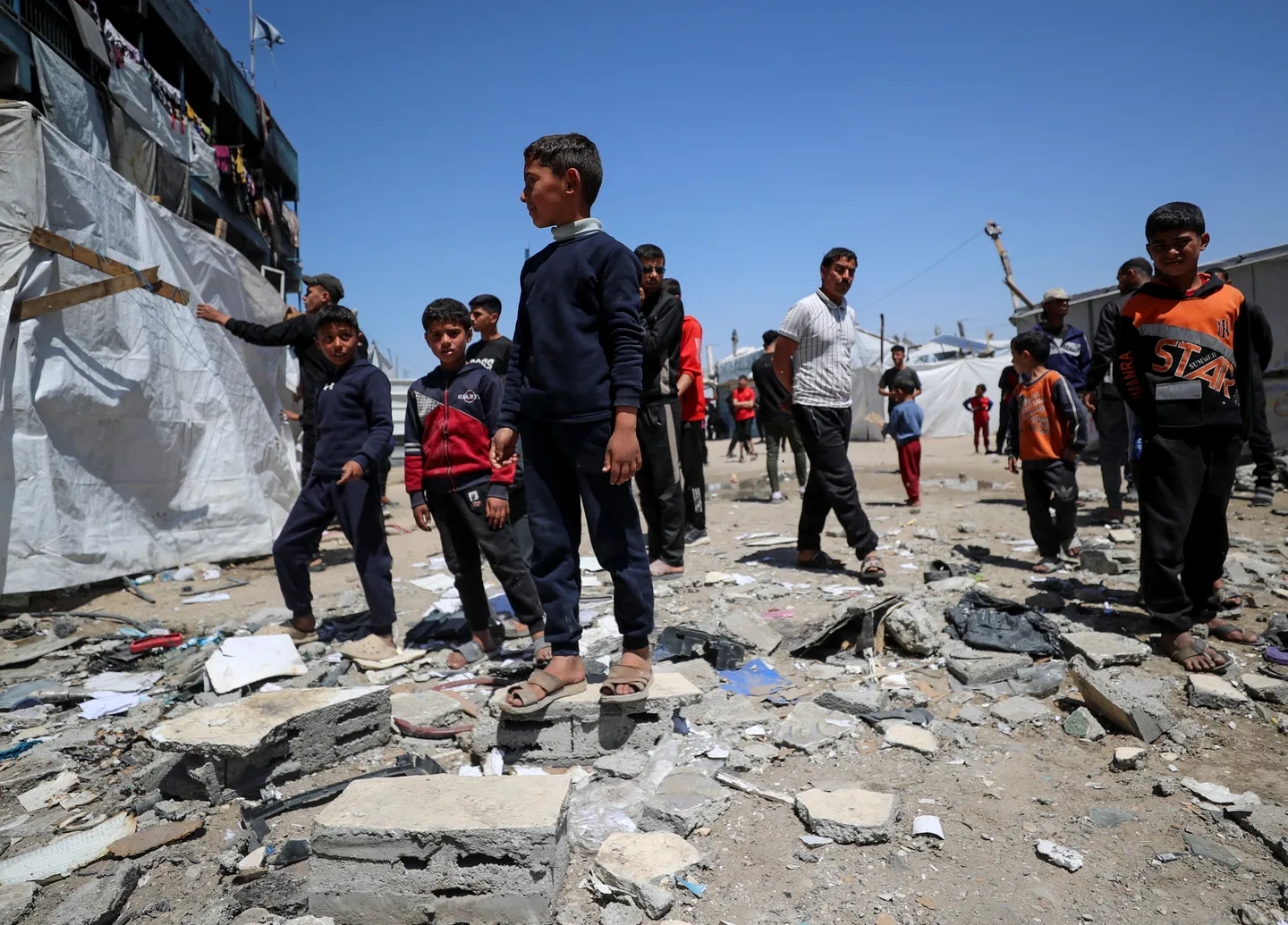 Gaza: l'aide humanitaire menacée d'un effondrement total