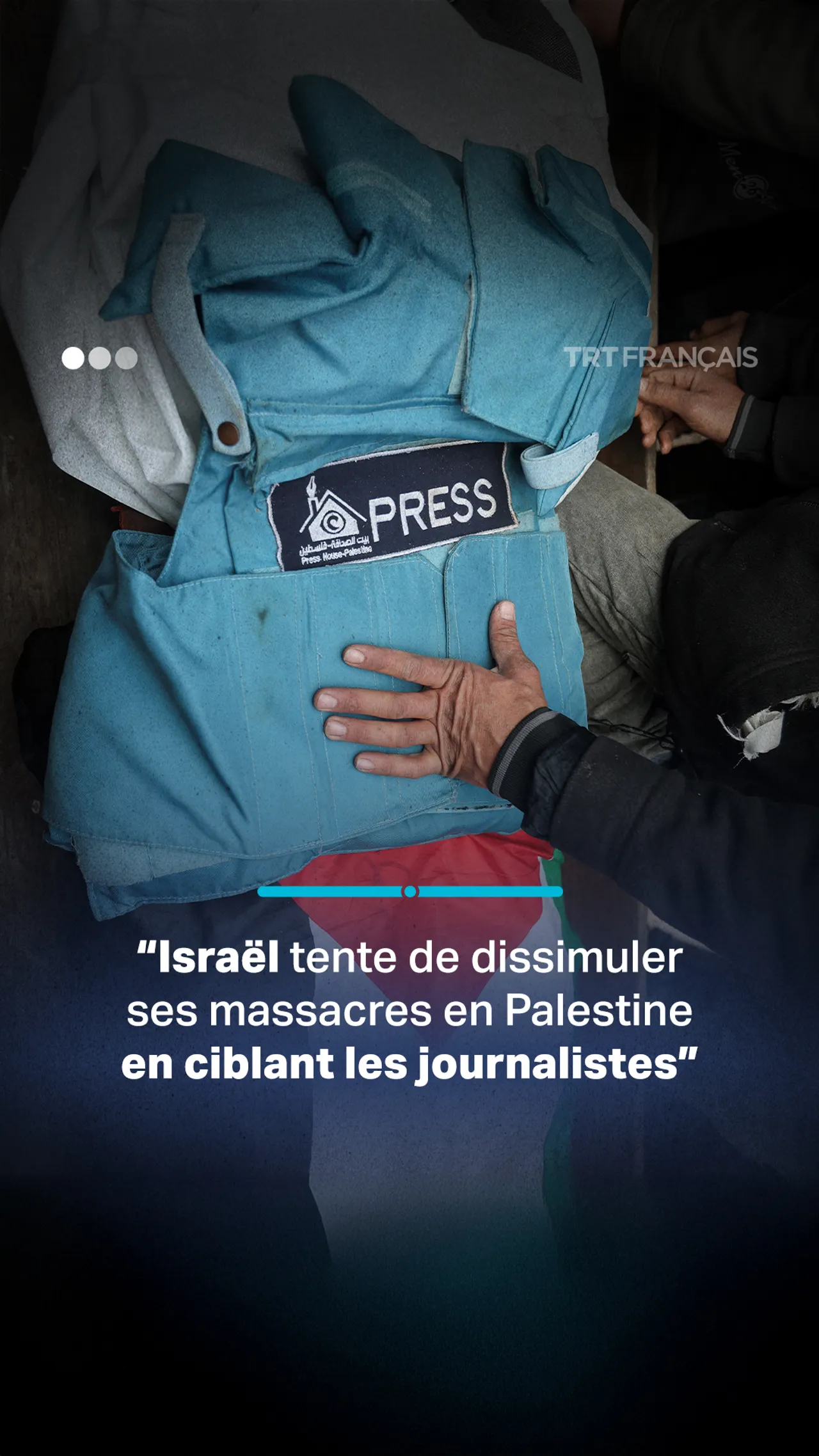 “Palestine: Les journalistes pris pour cible”