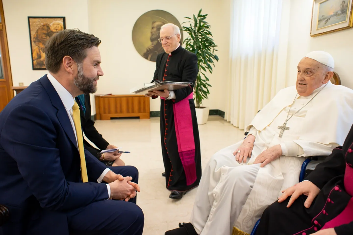 Papst empfängt US-Vizepräsident Vance