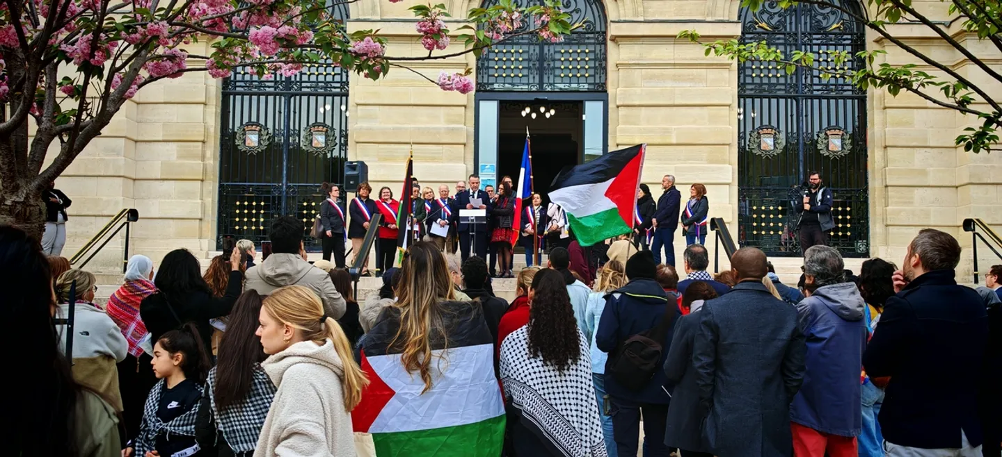 Une lanterne pour la Palestine: à Colombes, la solidarité prend vie