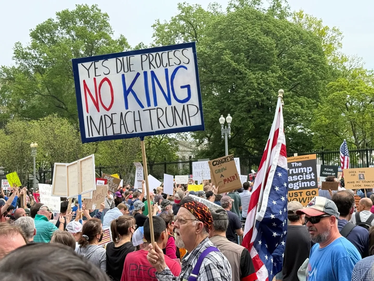 Neue landesweite Proteste gegen Trump