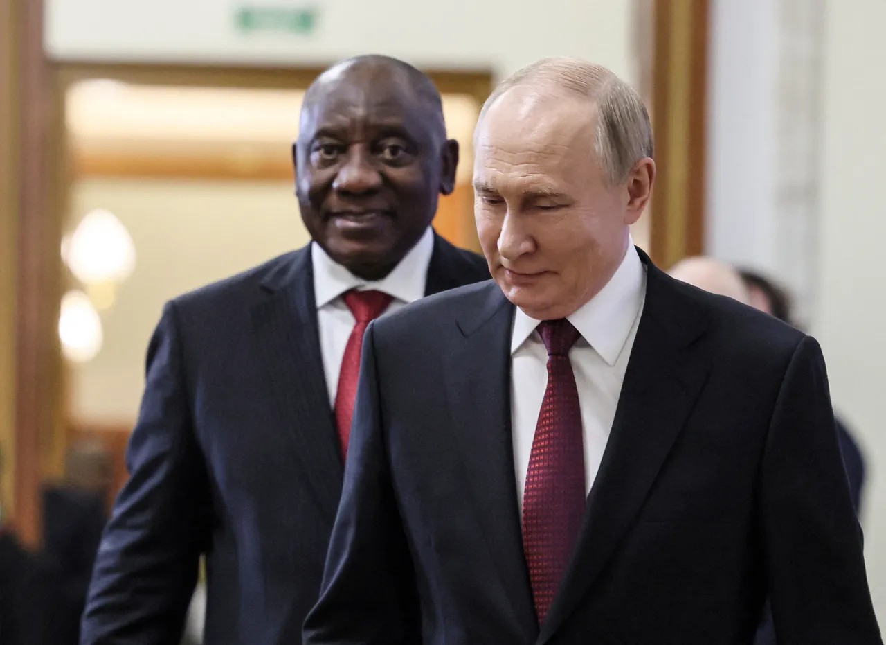 South African president, Putin hold talks on Russia-Ukraine war
