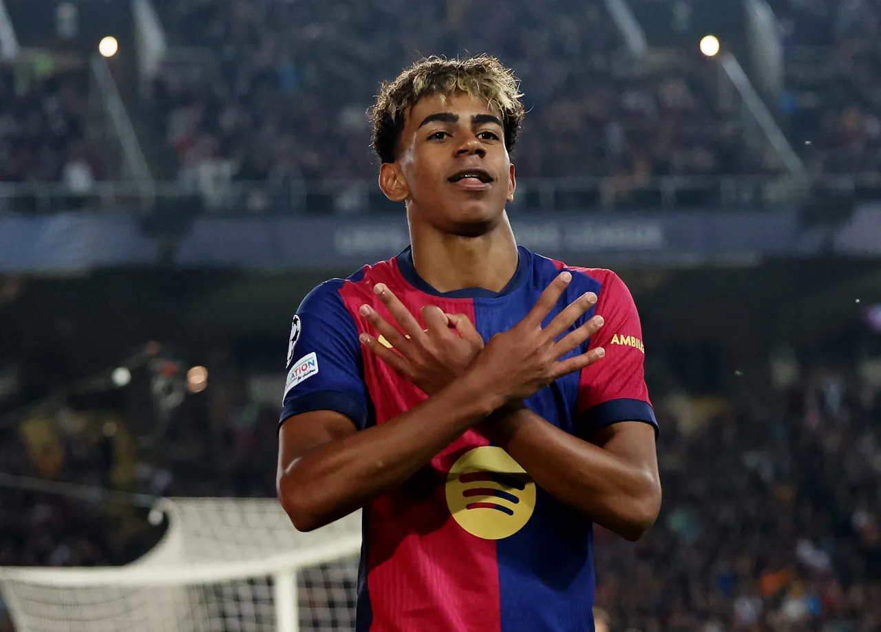 Barcelona star Lamine Yamal wins Breakthrough of the Year at Laureus Awards