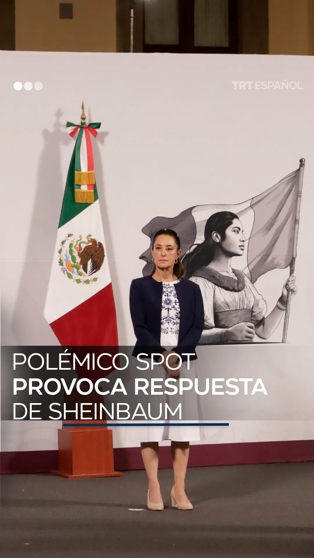 Polémico spot provoca respuesta de Sheinbaum