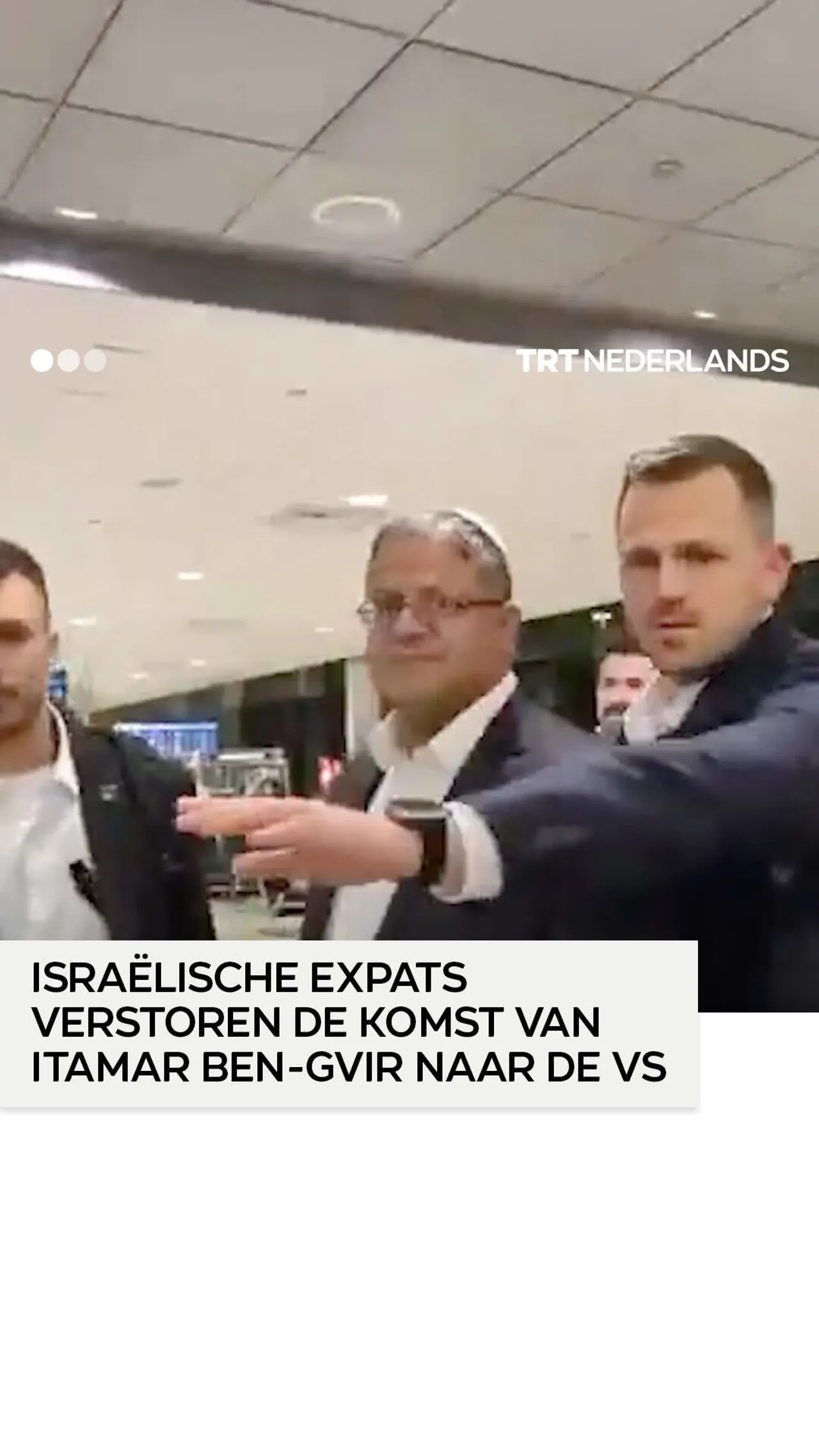 Israëlische expats verstoren de komst van Itamar Ben-Gvir naar de VS