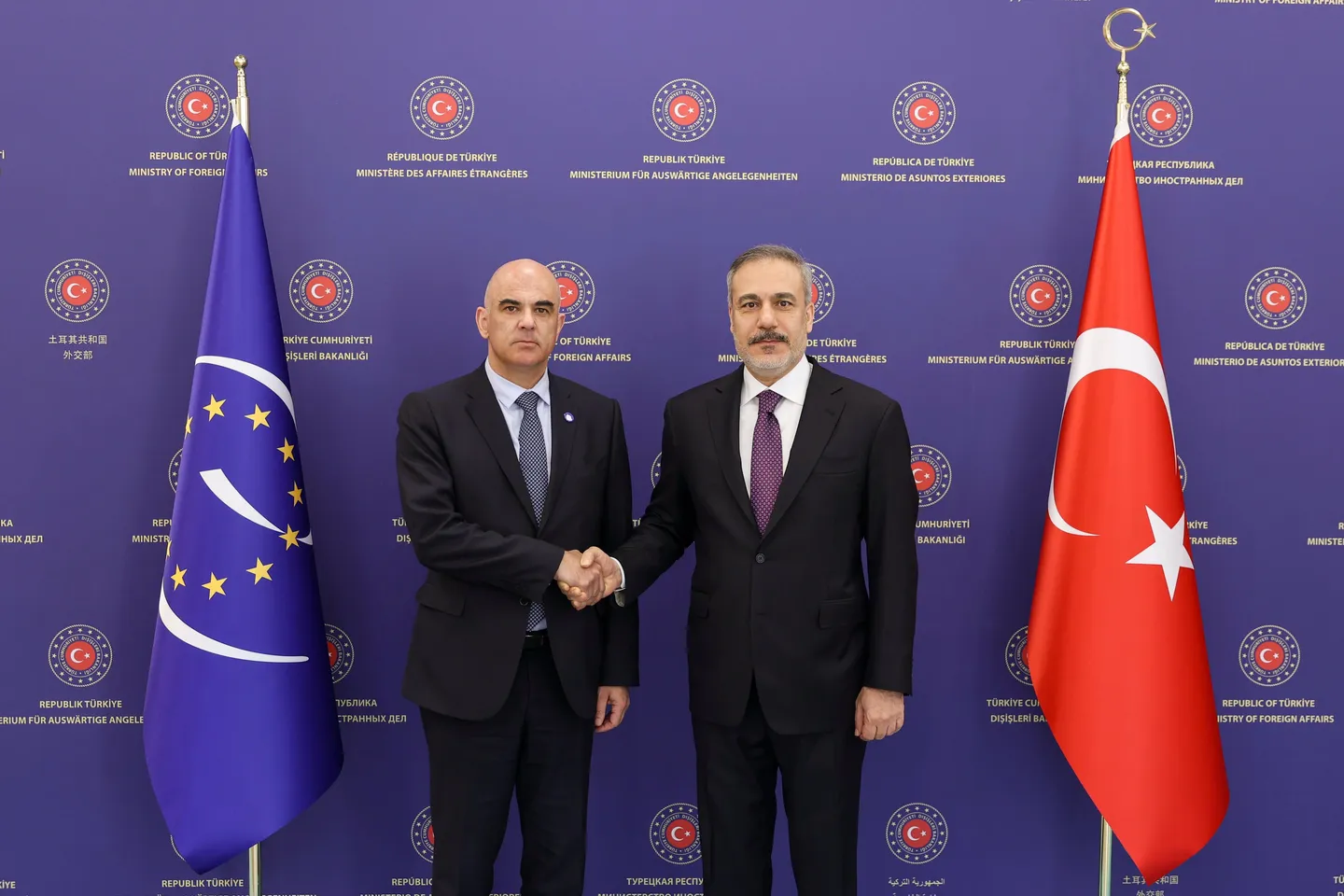 Түркиянын тышкы иштер министри Европа Кеңешинин Башкы катчысы менен жолугушту