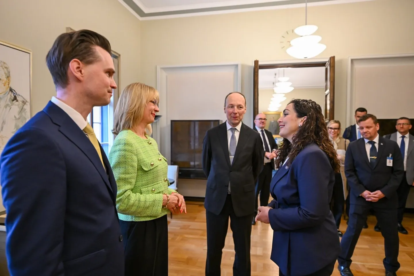 Osmani në Helsinki: Finlanda është ndër zërat më të fortë në mbështetje të Kosovës
