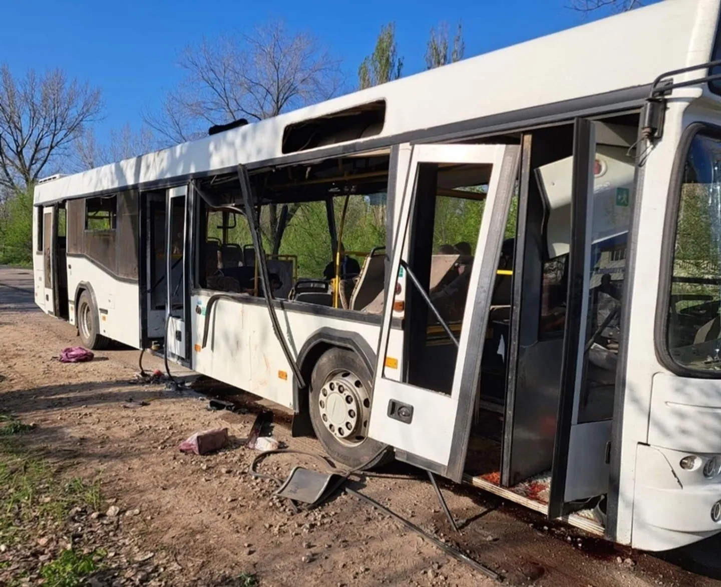 Российский дрон ударил по автобусу: погибли 9 человек