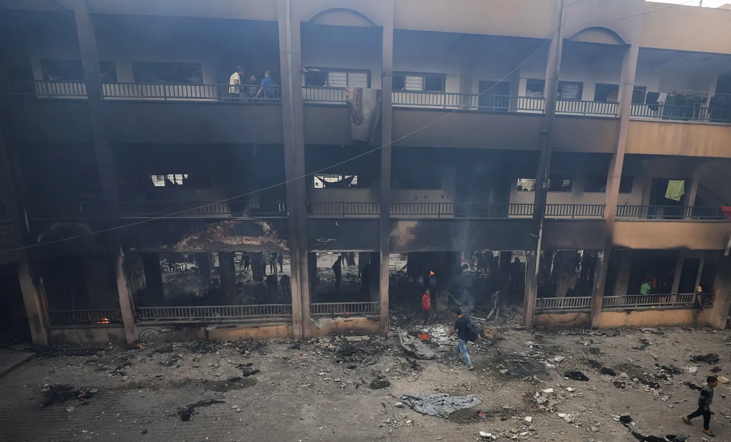Gaza: une frappe israélienne sur une école tue au moins 10 personnes