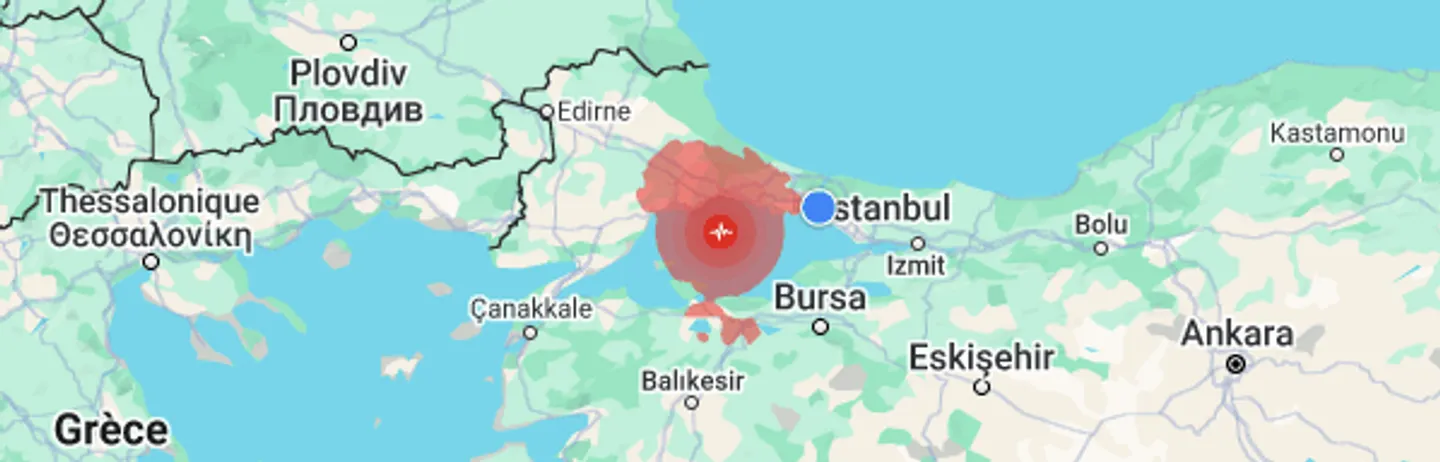 Turquie: Un séisme de magnitude 6,2 secoue la région d'Istanbul