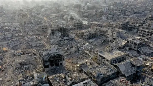 Beynəlxalq Miqrasiya Təşkilatı: Qəzzada evlərin 90 faizi dağıdılıb və ya zədələnib