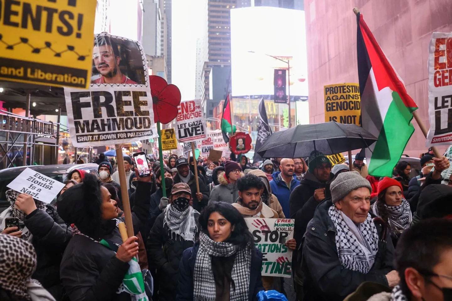 Propalestinski protesti ispred Yalea uoči dolaska izraelskog ministra Ben-Gvira
