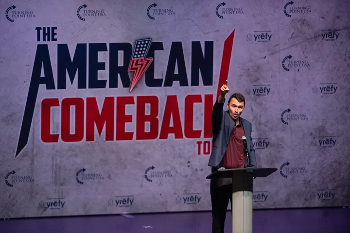 Trump ally and right-wing activist Charlie Kirk shot at US university