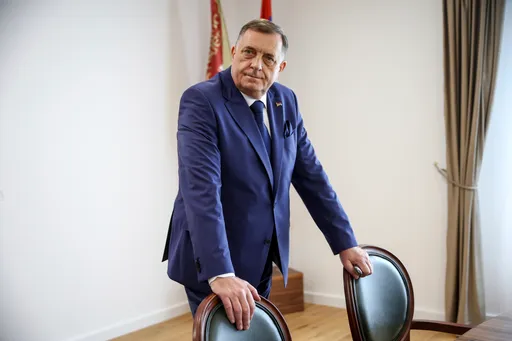 Appeals court upholds Bosnian Serb leader Milorad Dodik's prison sentence