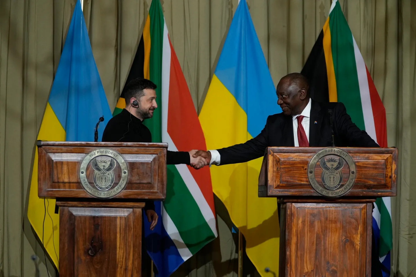 Zelensky hails South Africa's efforts towards resolving Russia-Ukraine war