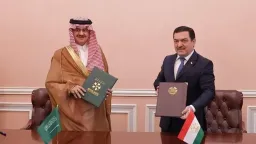 تاجیکستان و عربستان سعودی در زمینه آموزش دیپلمات‌های جوان توافق‌نامه همکاری امضا کردند